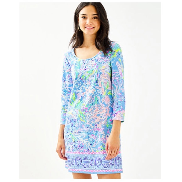 Lilly Pulitzer Dresses & Skirts - Lilly Pulitzer Blue Beacon Dress Size XS NWT